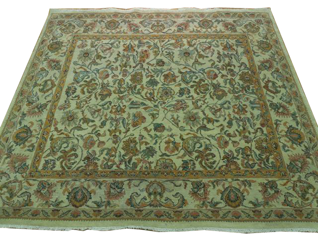 Full view of beautiful rug