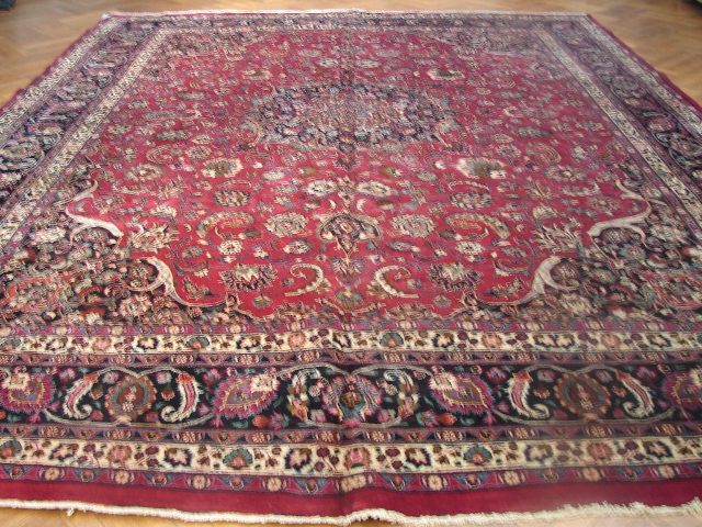 11' 8" x 14' 7"  Mashad rug