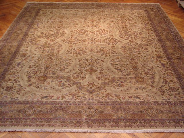 12' 0" x 14' 8"  Kashan  rug