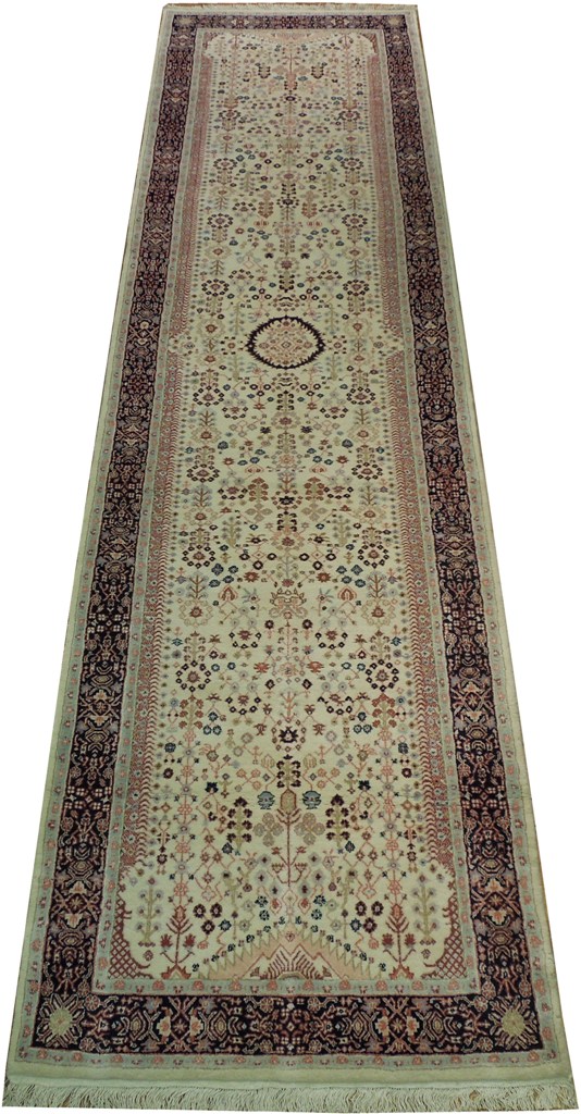 4'1'' x 16'1''  Tabriz rug