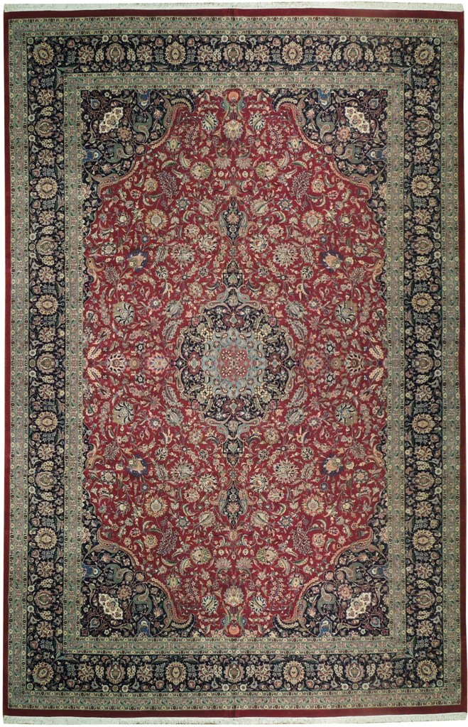 12'1'' x 18'4''  Tabriz rug