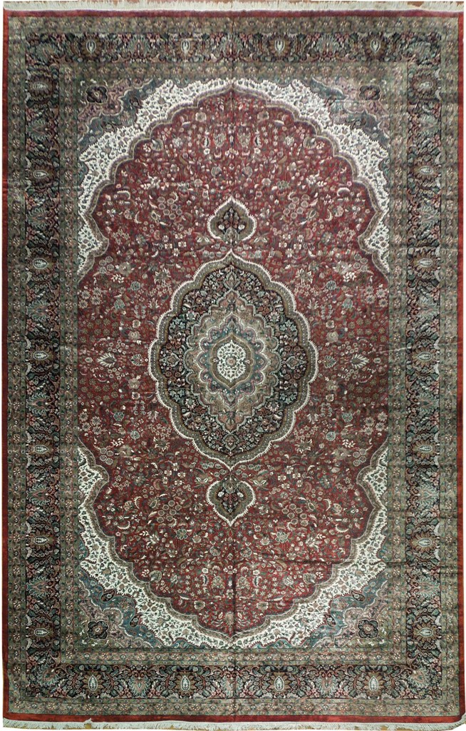 12'4'' x 18'10''  Tabriz rug