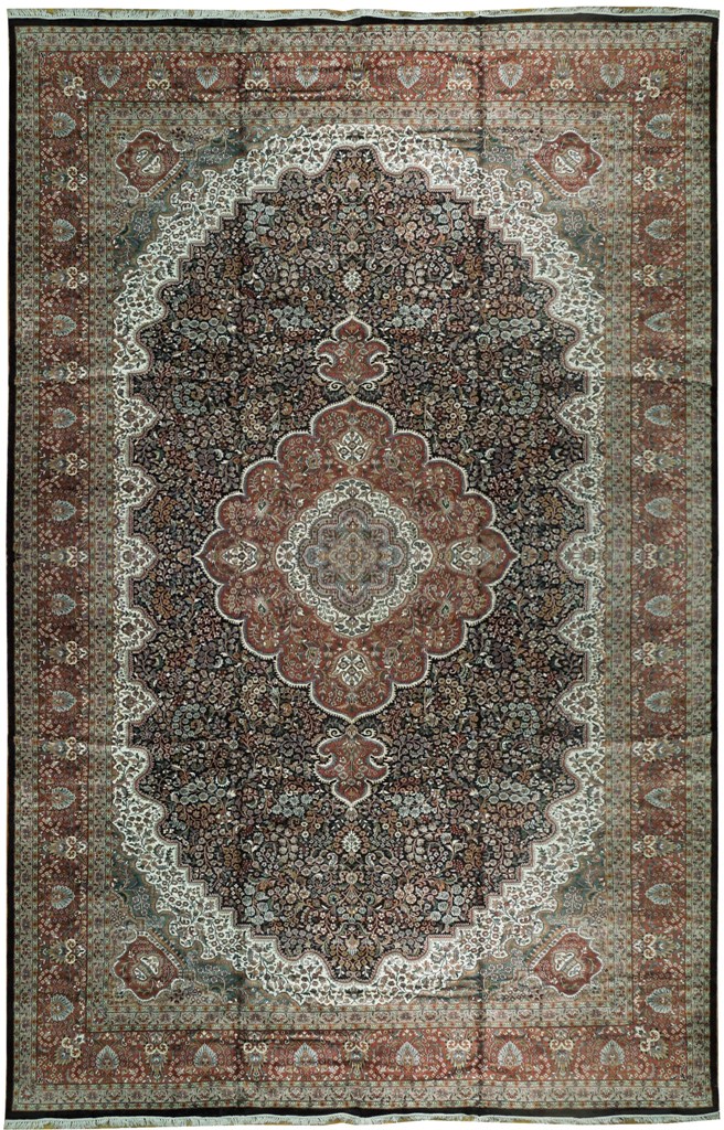 12'0'' x 18'3''  Tabriz rug