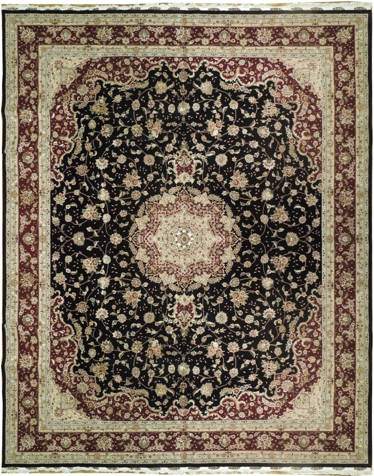 12'0'' x 15'4''  Tabriz rug
