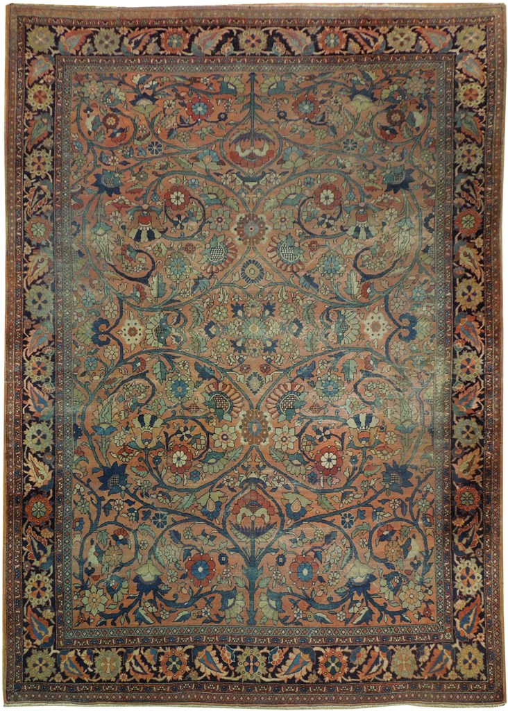 9'6'' x 13'7''  Antique rug