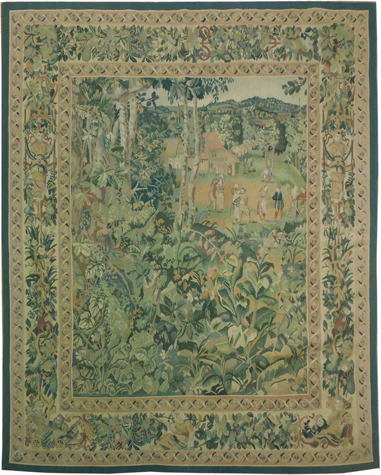 5'10'' x 7'3''  Pictorial  rug