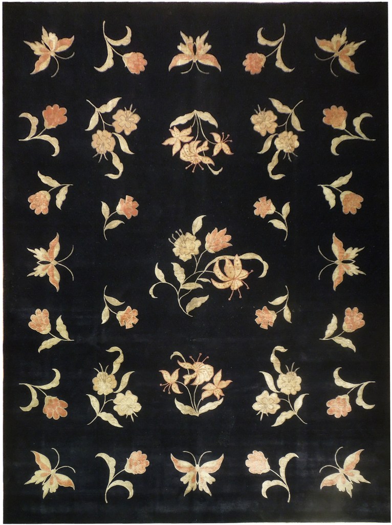 9'0'' x 12'1''  Transitional rug
