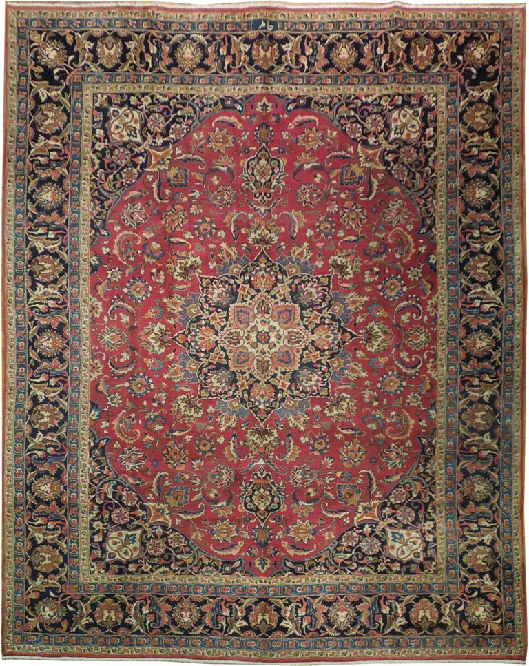 9'10'' x 12'4''  Khorasan rug