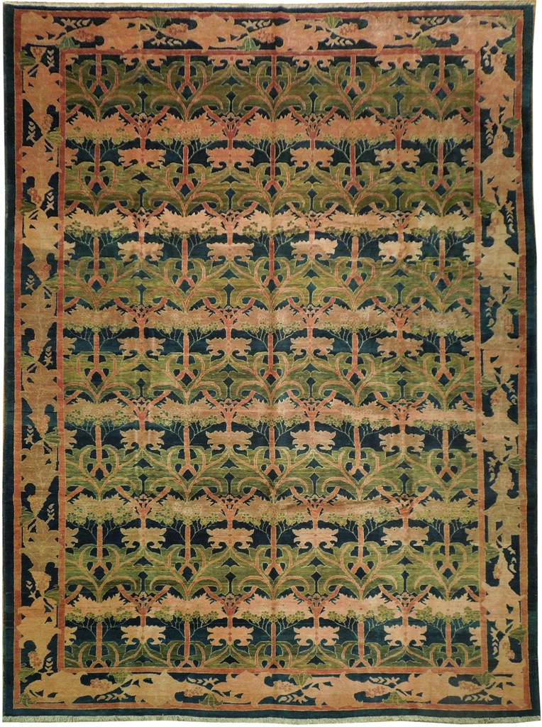 9'10'' x 13'1''  William Morris rug