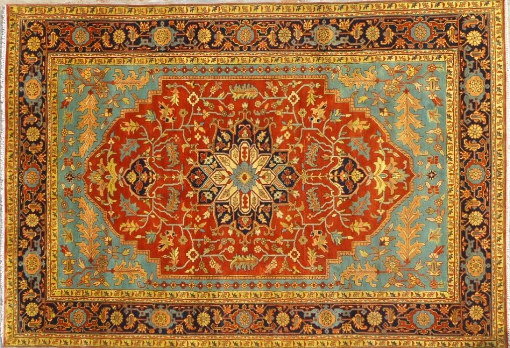 10'.0" x 14' 01" Serapi handmade rug