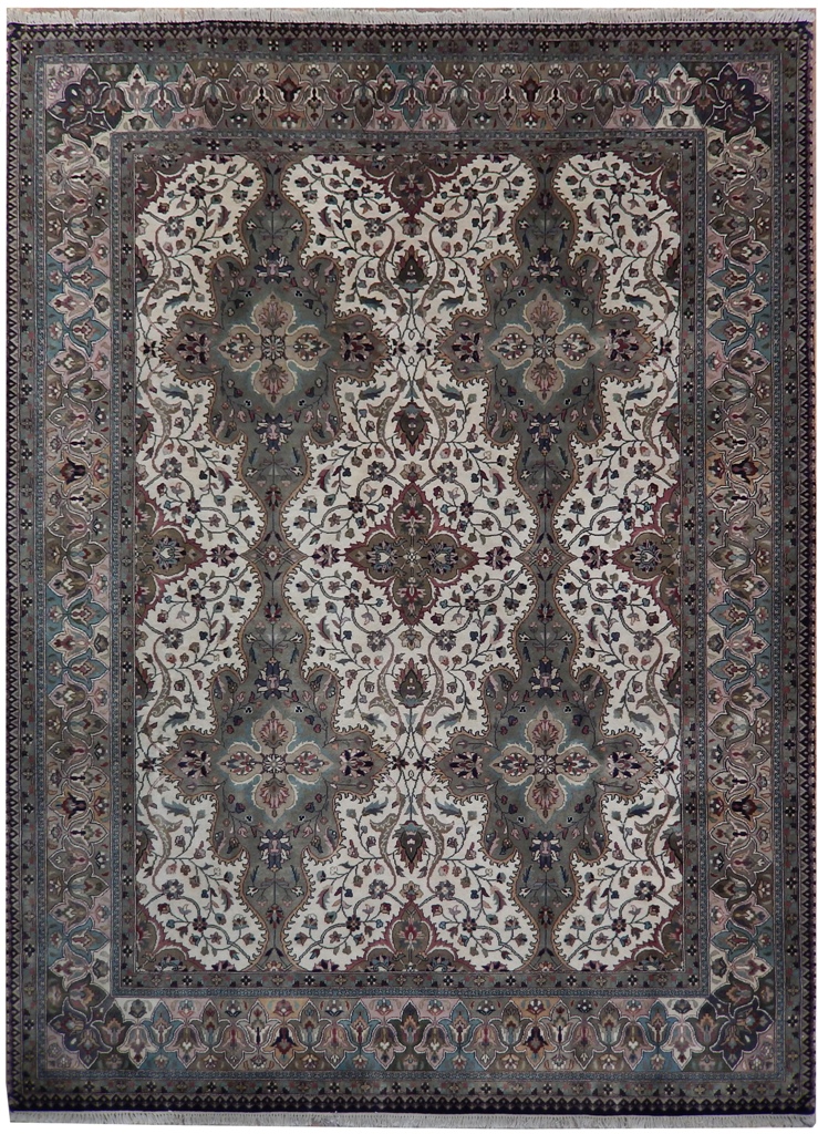 8' x 10' Hand Knotted  Tabriz Rug
