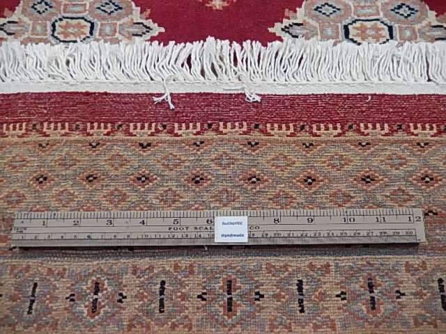 back of the rug -Authenticity of the weave HANDMADE  Area Rug